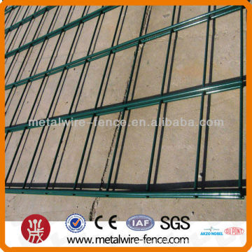 Powder Painted Galvanized Double Fence Panel